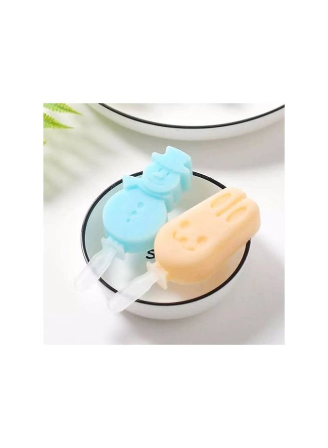 قالب سيليكون لصنع الآيس كريم، سهل الاستخدام والتنظيف، متعدد الأشكال - Image 3